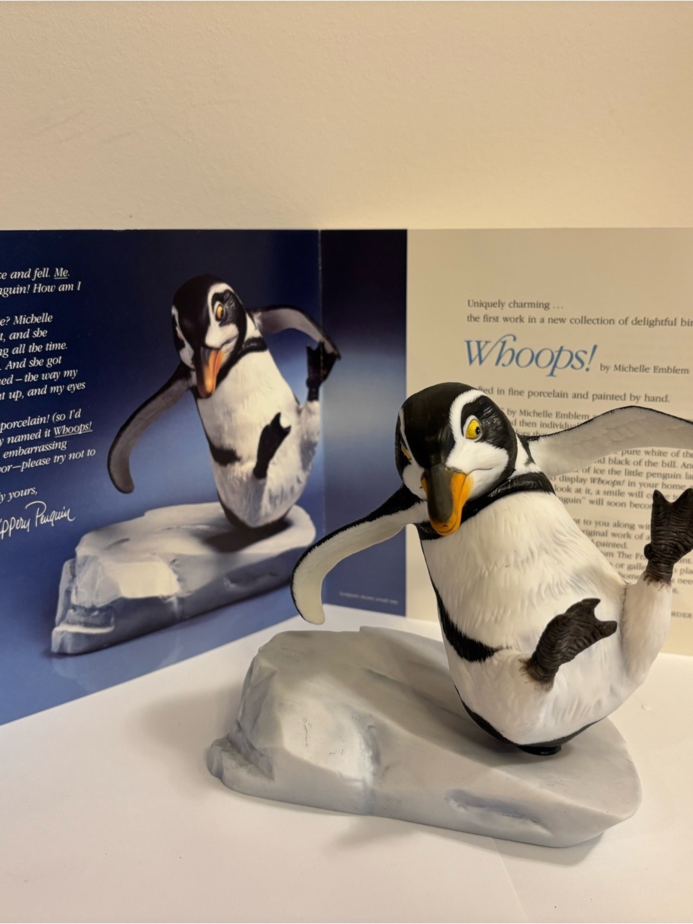Franklin Mint “Whoops!” porcelain figurine